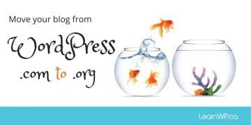Move your blog from WordPress .com to .org