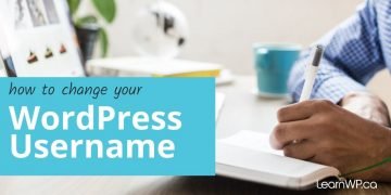 How Do I Change My WordPress Username?