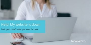 Help! My website is down
