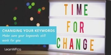 Tips for Keyword Change