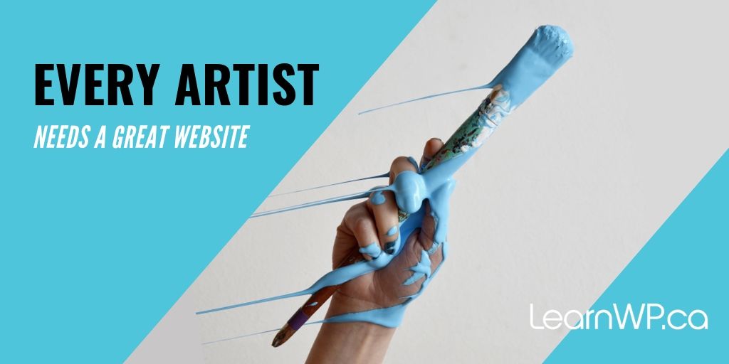 Every Artist needs a great website
