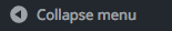 WordPress Dashboard Collapse Menu - Open