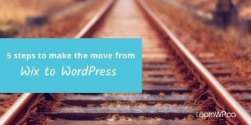 Move from WIX to WordPress