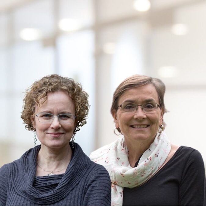 WordPress trainers Ruth Maude and Dawn Comber
